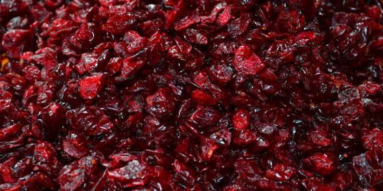 can you freeze dried cranberries